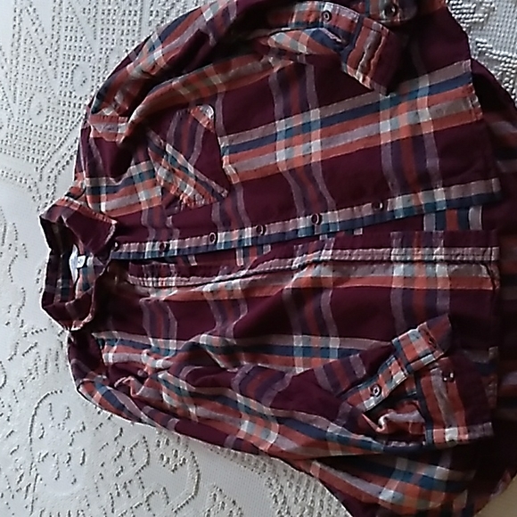 Time and Tru Flannel Girls Sz S (4-6) - Picture 1 of 4